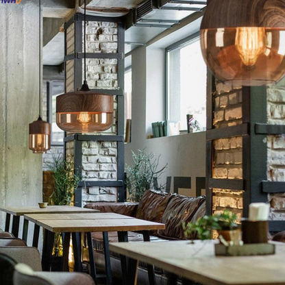 Stylish Scandinavian Wooden Ceiling Lamp - NordLuna-Type A-Nora Luxe