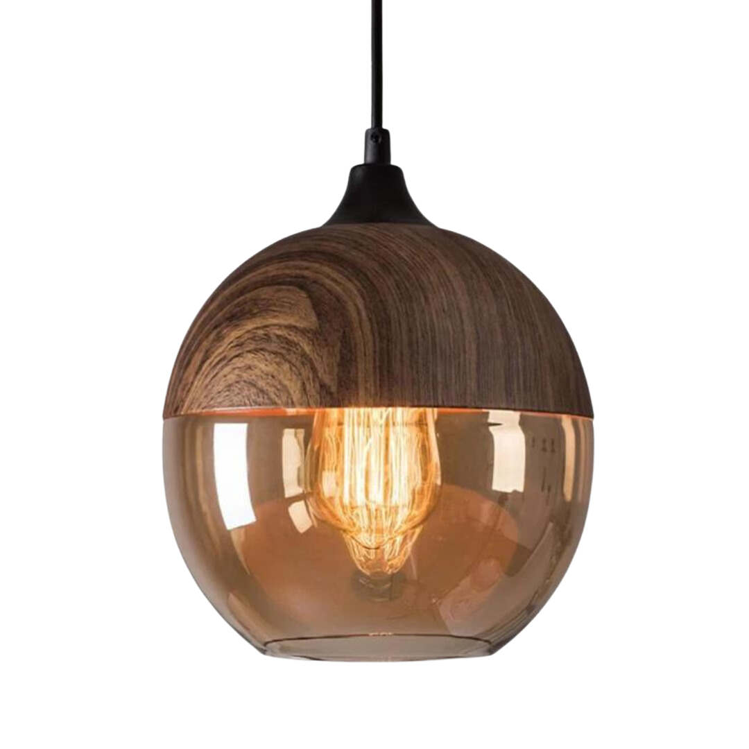 Modern Wood Pendant Light - NordLuna - Pexav