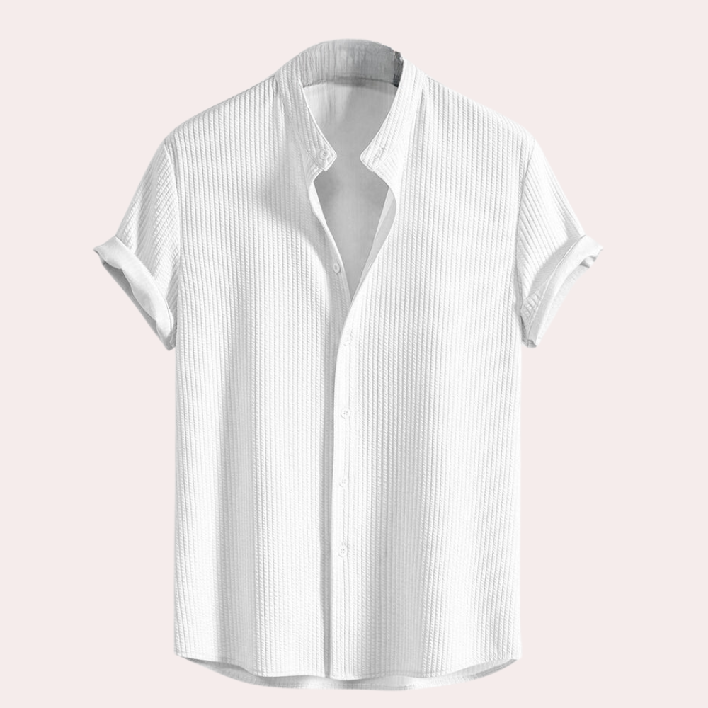 Classic Casual Mens Short Sleeve Tee - Pexav