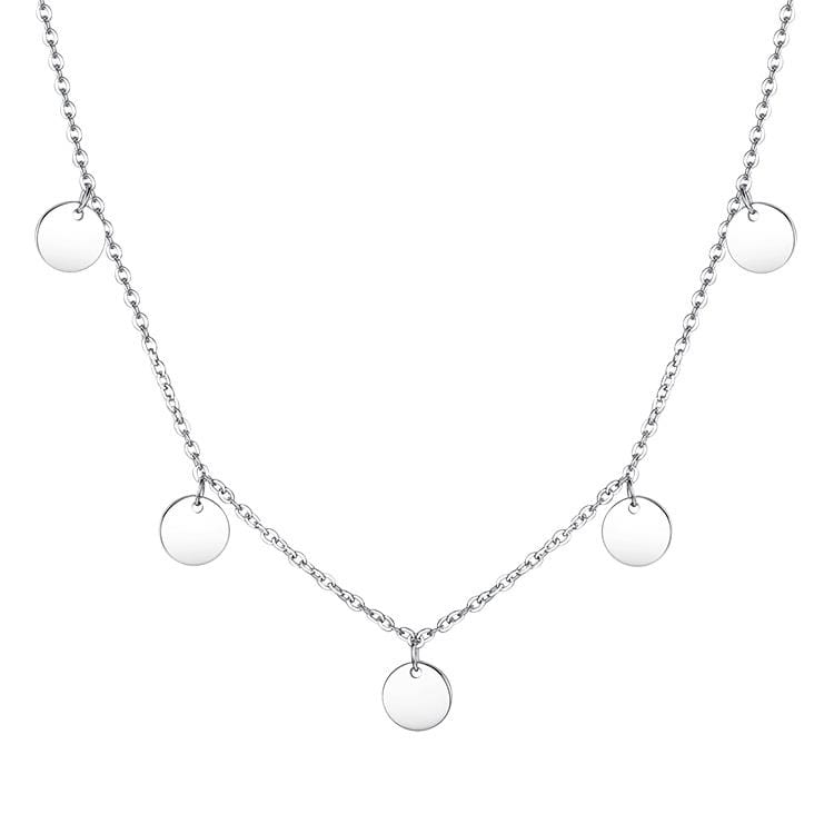 Elegant Sterling Silver Chain Necklace - Pexav