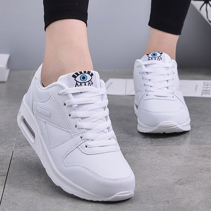Stylish Vegan Leather Women's Sneakers - Valencia-Light Blue-3.0-Nora Luxe
