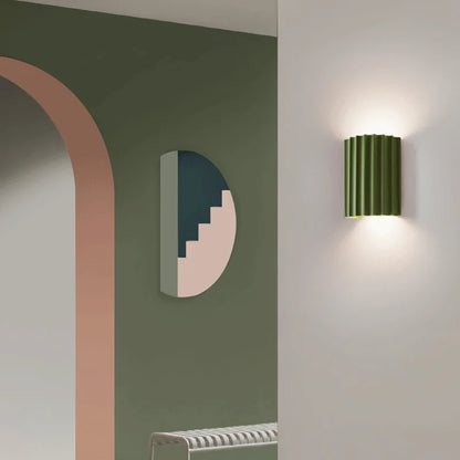 Stylish wall lamps made of synthetic resin - LumiResin-White-Warm white-Nora Luxe