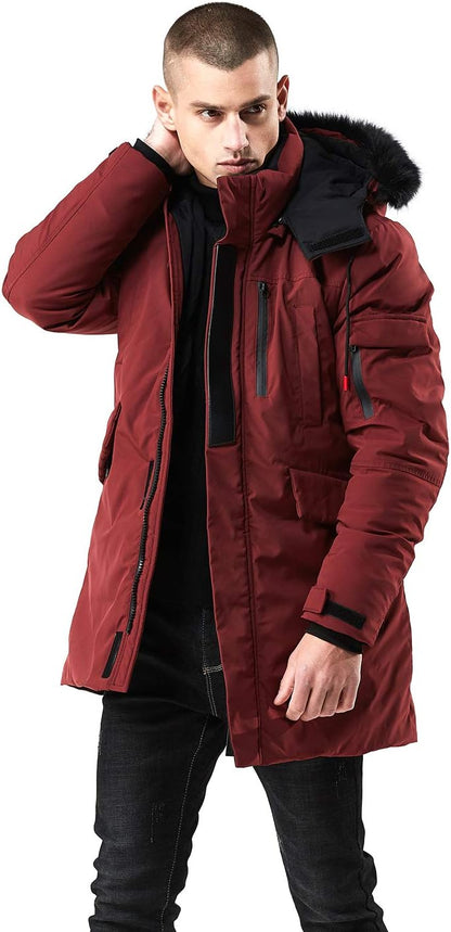 Cozy Faux Fur Parka Jacket - Pexav