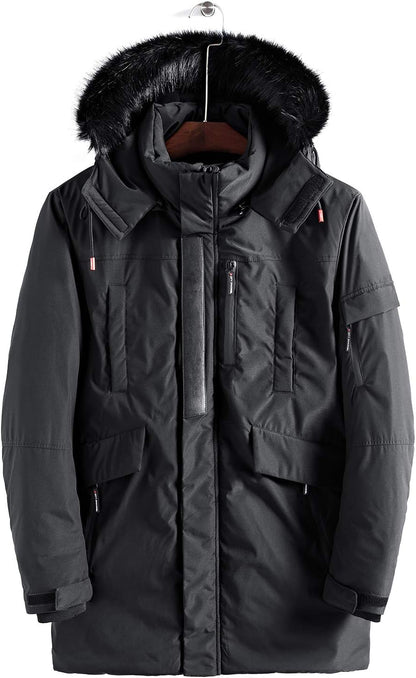 Stylish Warm Winter Coat - Jacky-Green-S-Nora Luxe