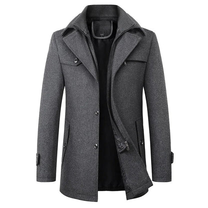 Stylish Waterproof Winter Jacket - Dario-Grey-S-The Livary