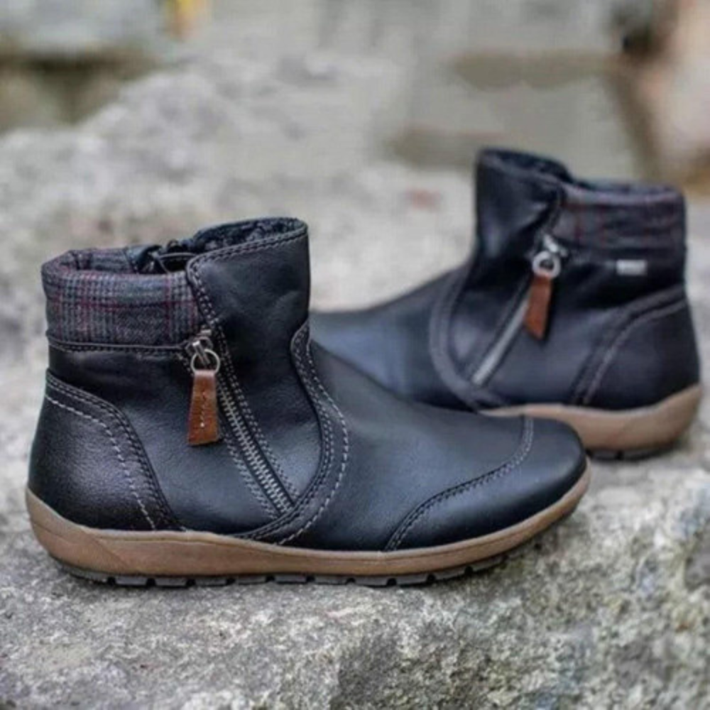 Fashionable Rainproof Ladies Ankle Boots - Pexav