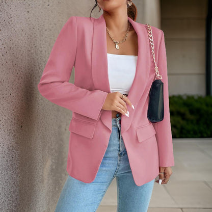 Classic Ladies Jacket in Poly Cotton Blend - Pexav