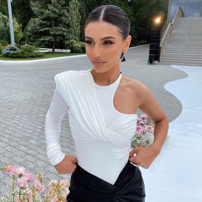 Fashionable Ladies Long Sleeve Jumpsuit - Pexav