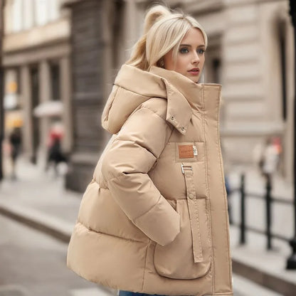 Stylish Women's Winter Coat - Mariette-White-S-Nora Luxe