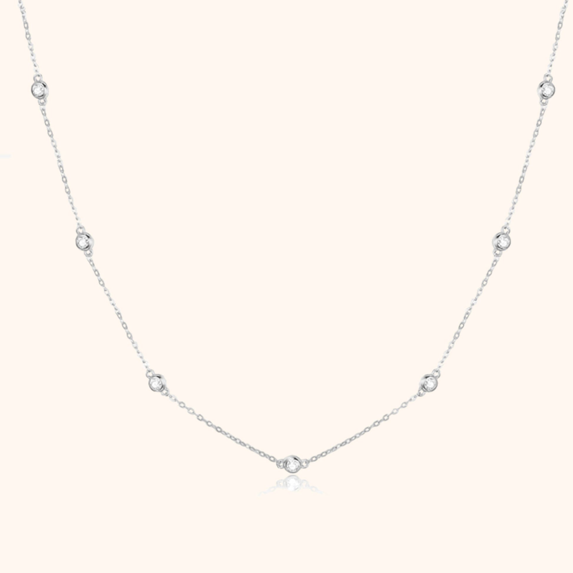 Elegant Crystal Elara Pendant Necklace - Pexav