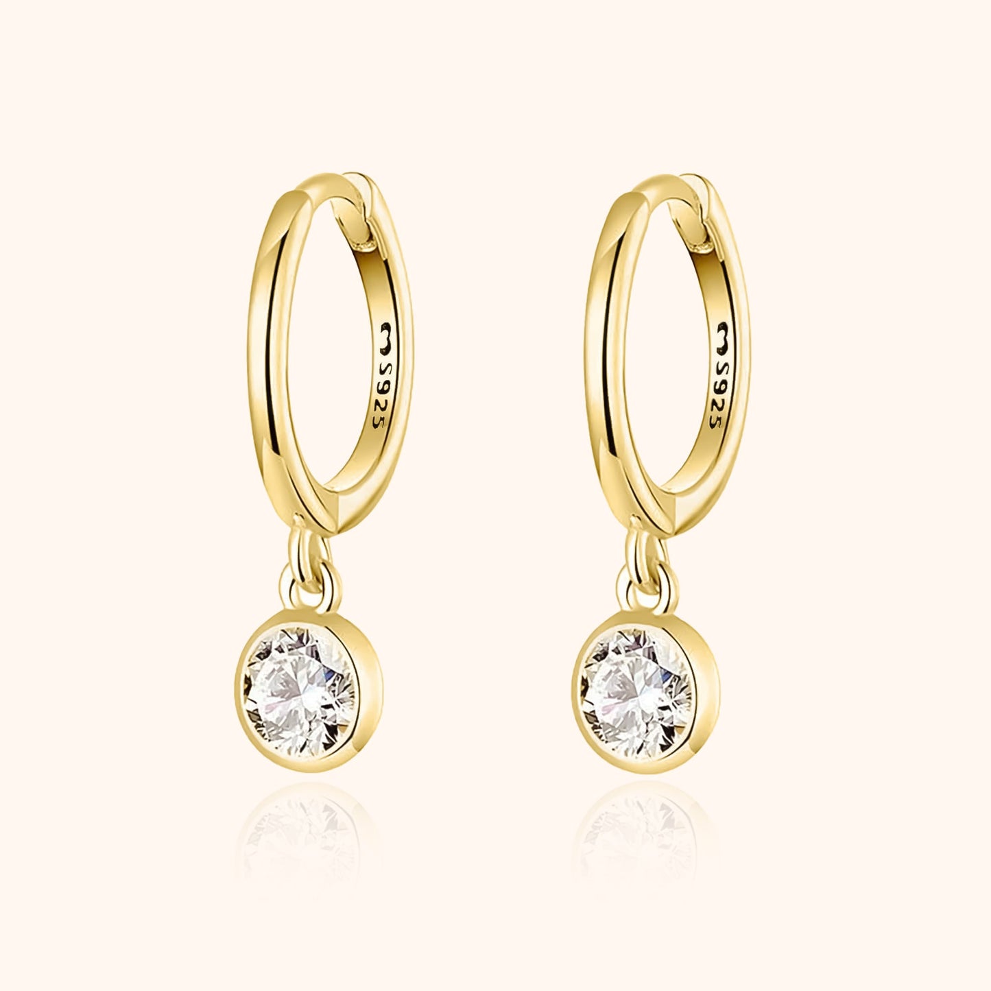 Subtle Stylish Earrings - Nova-Gold-Nora Luxe