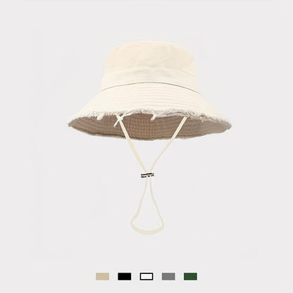 Summer Bucket Hat – Noa-Khaki-State of Style