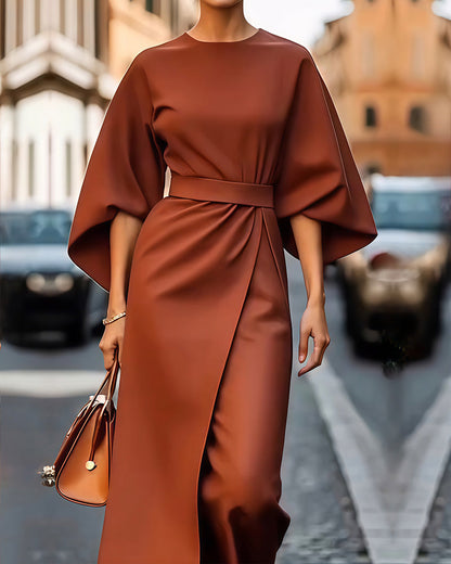 Summer Dress – Celestine | The Ultimate Chic Look-Terracottta-XS-Nora Luxe
