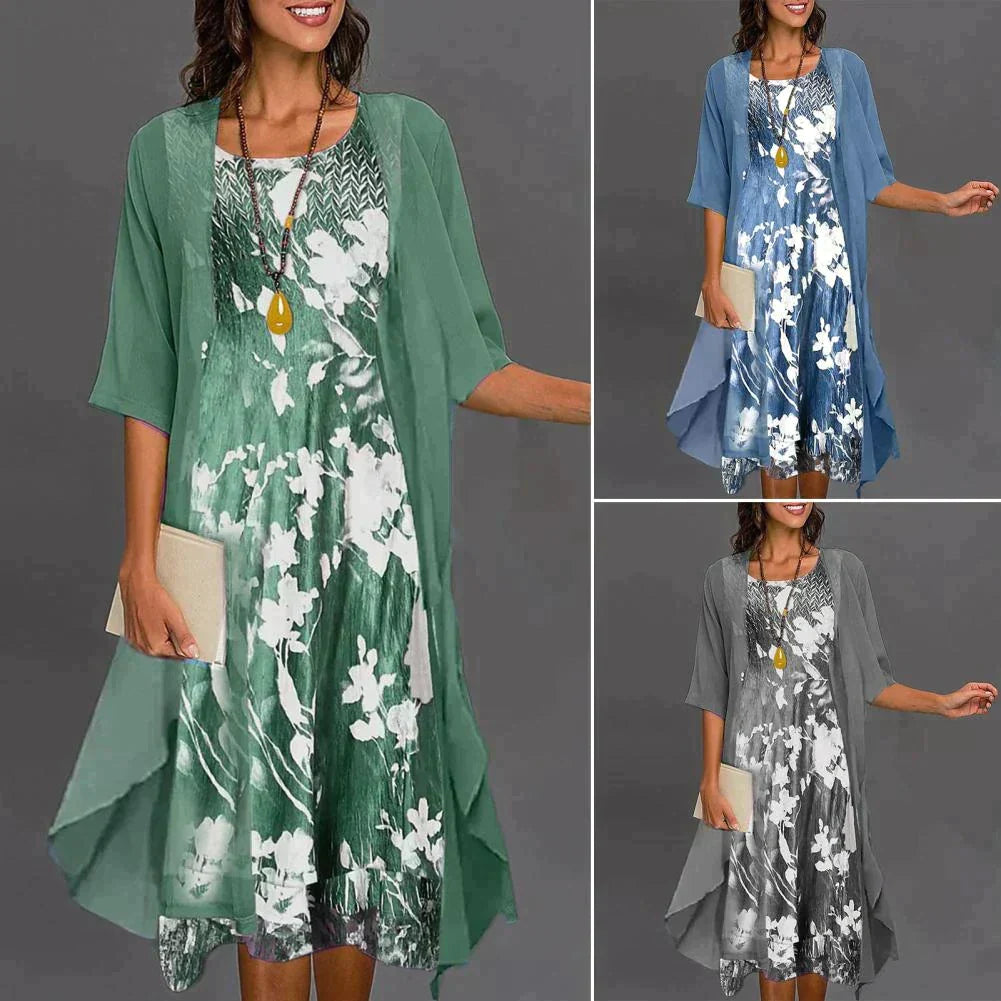Comfortable Fit Summer Sundress Théa - Pexav