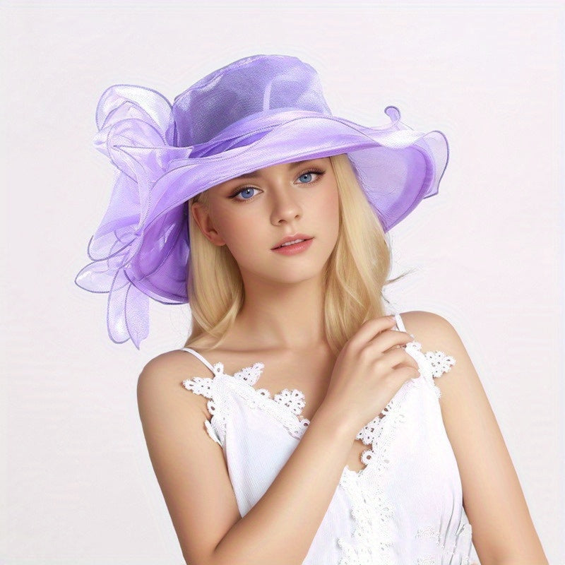Lightweight Sun Hat with Wide Brim and UPF Protection - Pexav
