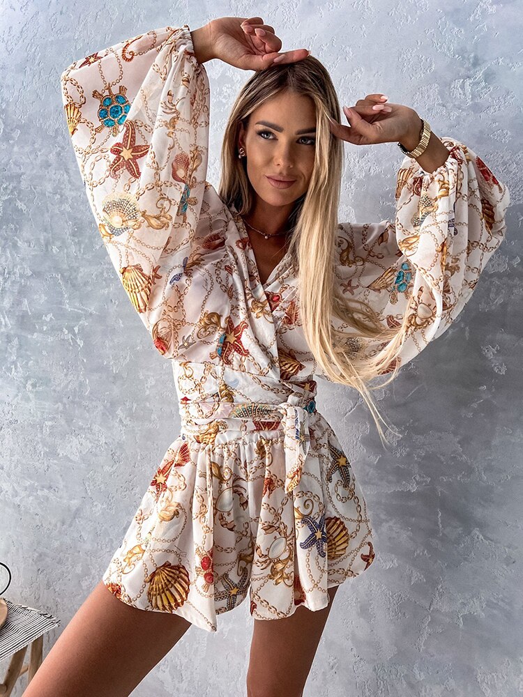 Summer jumpsuit - Luna-Green-XS-Nora Luxe