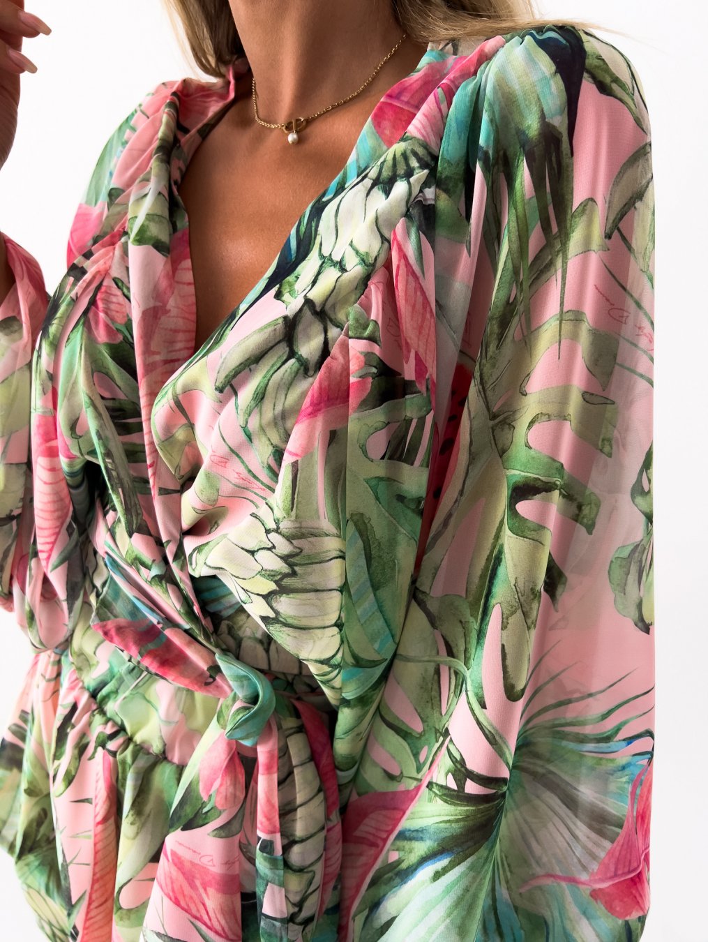 Summer jumpsuit - Luna-Green-XS-Nora Luxe