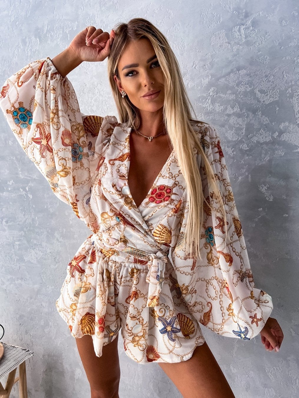 Summer jumpsuit - Luna-White-XS-Nora Luxe