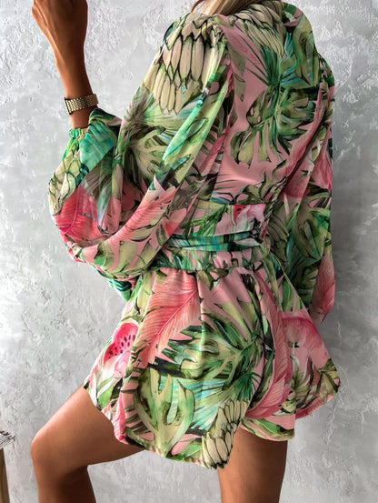 Summer Jumpsuit - Solara-Green-XS-Nora Luxe