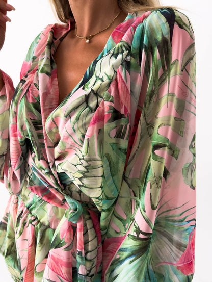 Summer Outfit - Lilac-Green-XS-Nora Luxe