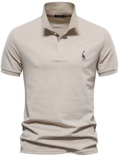 Summer Polo Shirt Men | Breathable & Comfortable – Joris (1+1 FREE)-Beige-S-Nora Luxe