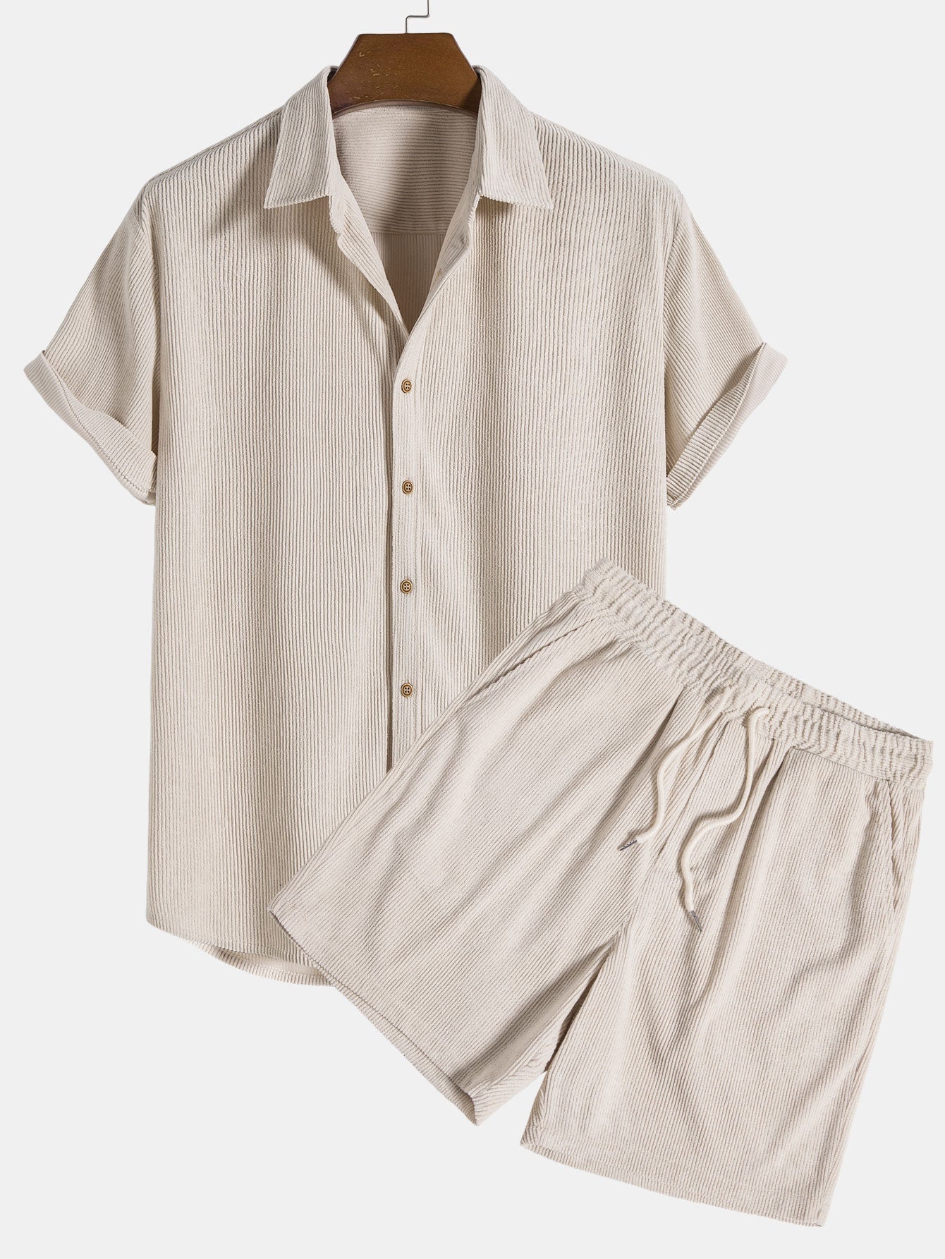Lightweight Polyester Summer Outfit Set - Pexav