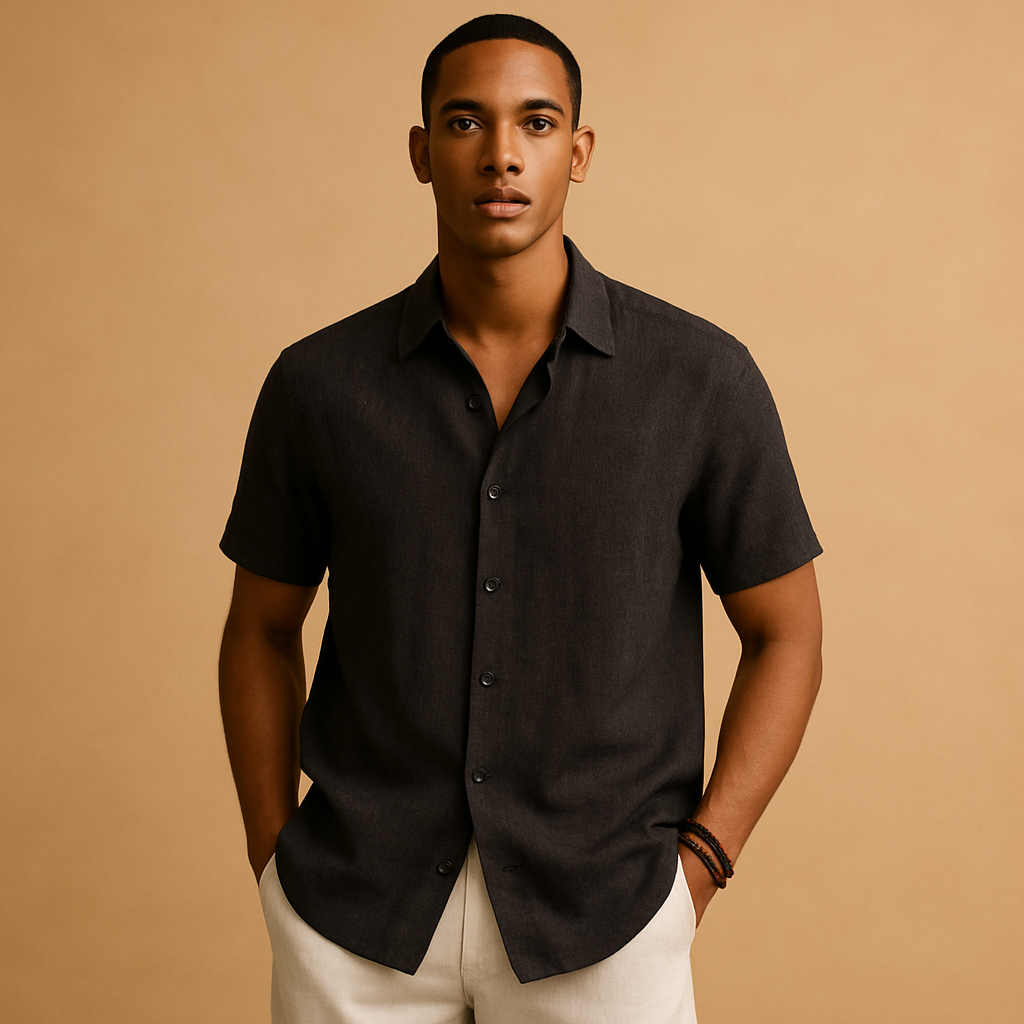 Relaxed Fit Mens Short Sleeve Tee Shirt - Nocini