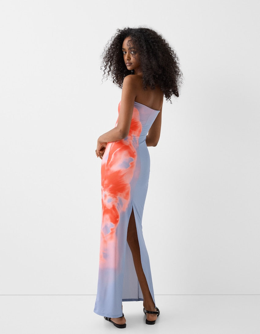 Elegant Off Shoulder Sundress Alina - Pexav