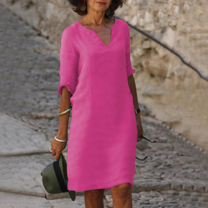 Summer Stylish Dress - Luna-Purple-S-Nora Luxe