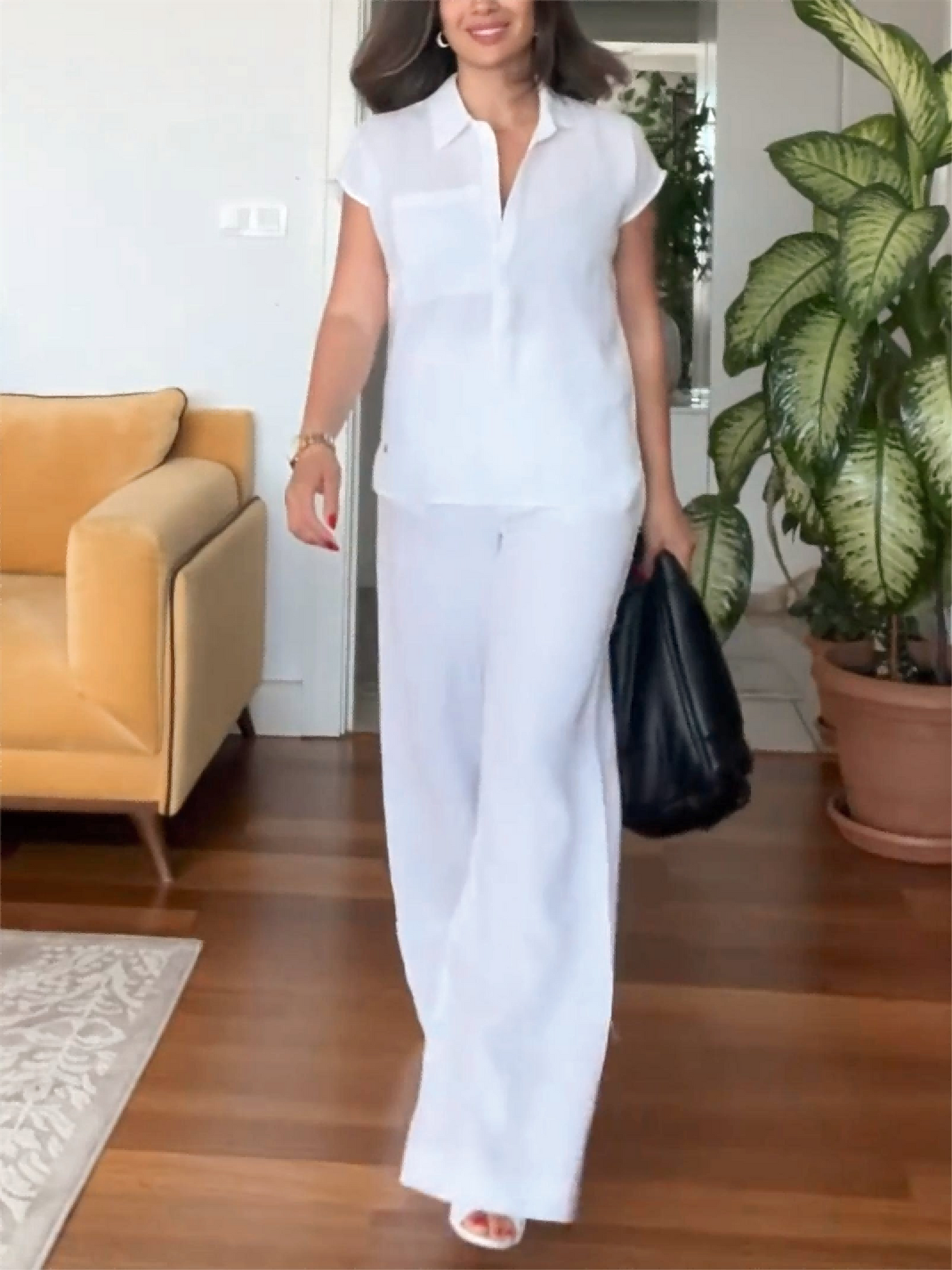 Chic Women's 2 Piece Outfit Set - Pexav