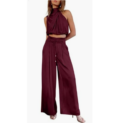 Summer Women's Jumpsuit – Yara-Red-XS-The Livary