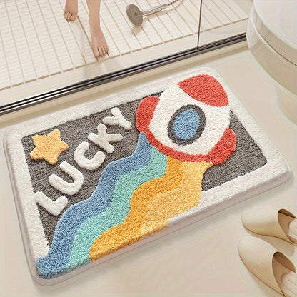 Super Absorbent Anti-Slip Mat for Bathroom and Toilet - Milo-Bath-15.75 x 23.62 inches-Nora Luxe