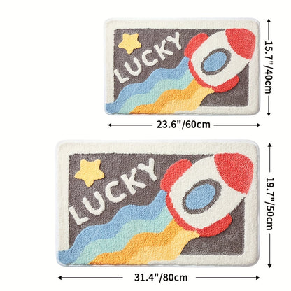 Super Absorbent Anti-Slip Mat for Bathroom and Toilet - Milo-Bath-15.75 x 23.62 inches-Nora Luxe