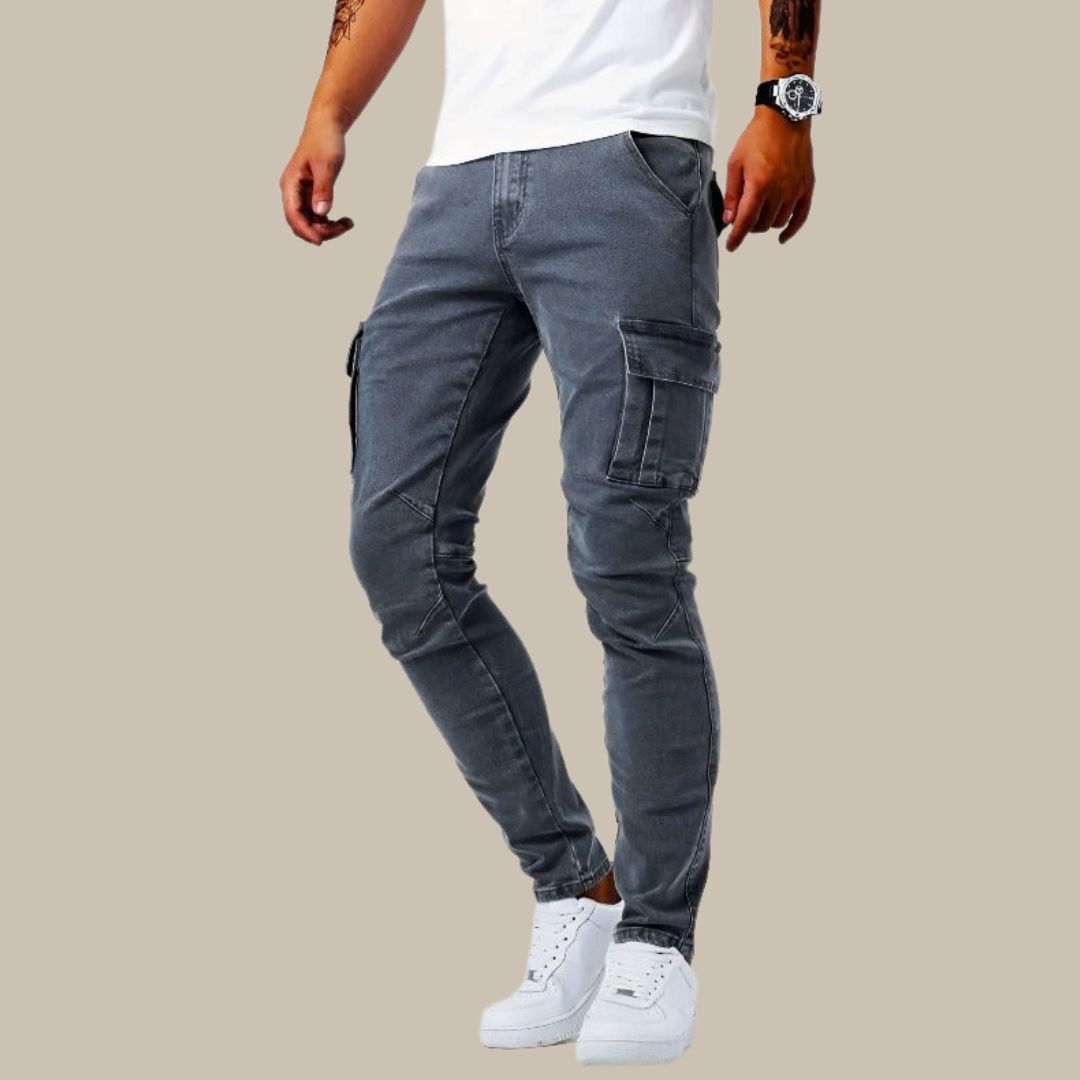 Comfortable Fit Men's Cargo Pants - Pexav
