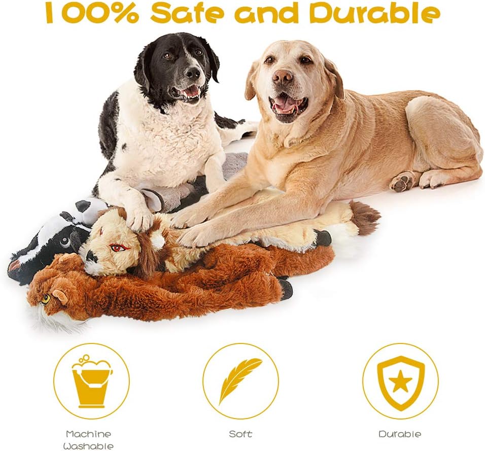 Sustainable Squeak Dog Toys - Set of 5-Nora Luxe