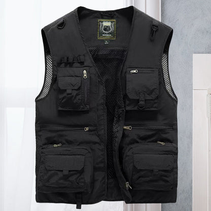 Sustainable Tactical Vest - ActionGuard-Black-S-Nora Luxe