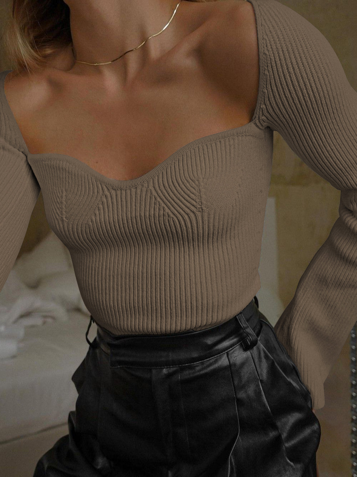 Cozy Long Sleeve Women's Sweater