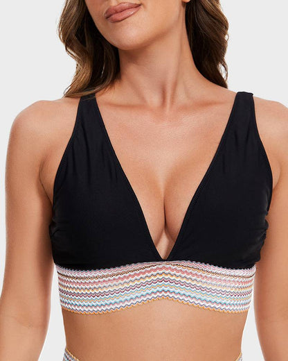 Strapless Beach Swimwear Set