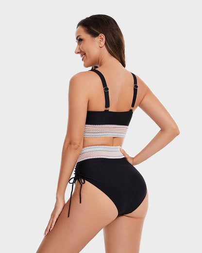 Strapless Beach Swimwear Set