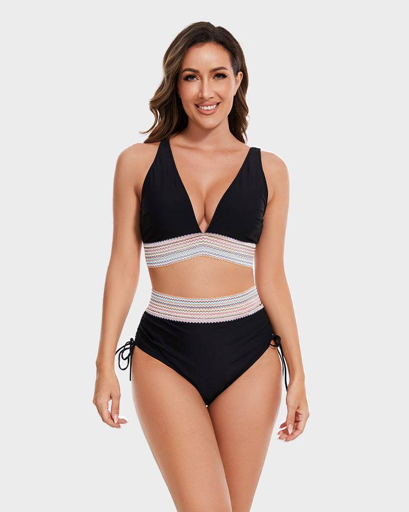 Strapless Beach Swimwear Set