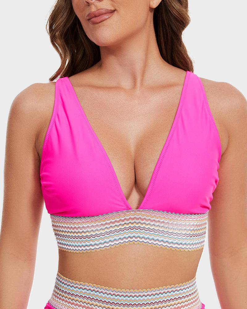 Strapless Beach Swimwear Set