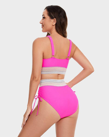 Strapless Beach Swimwear Set