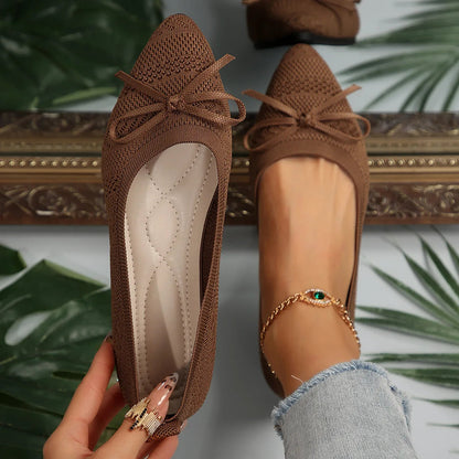 Image of Sylvia | Women's Pointed Toe Ballet Flats