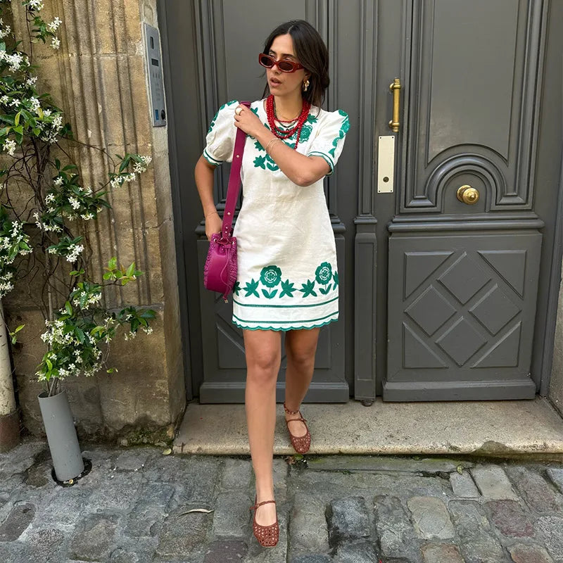 Casual Floral Summer Dress for Women