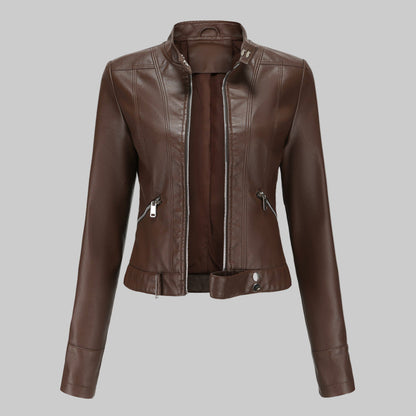 Classic Biker Leather Jacket