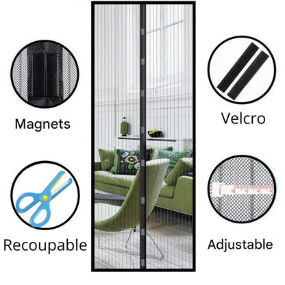 Easy Install Magnetic Screen Door