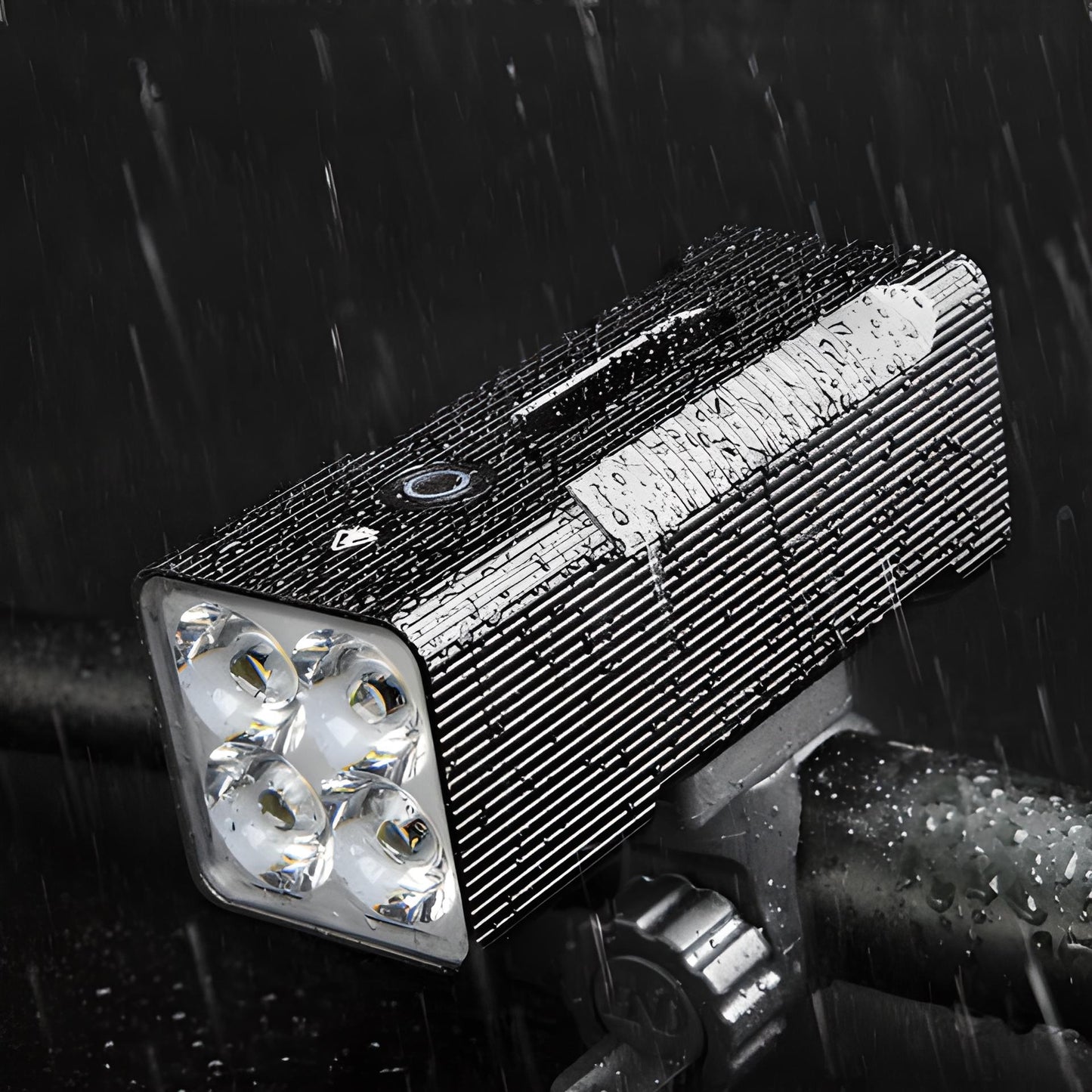 Bright LED Bike Front Light - LumiBlaze - Pexav