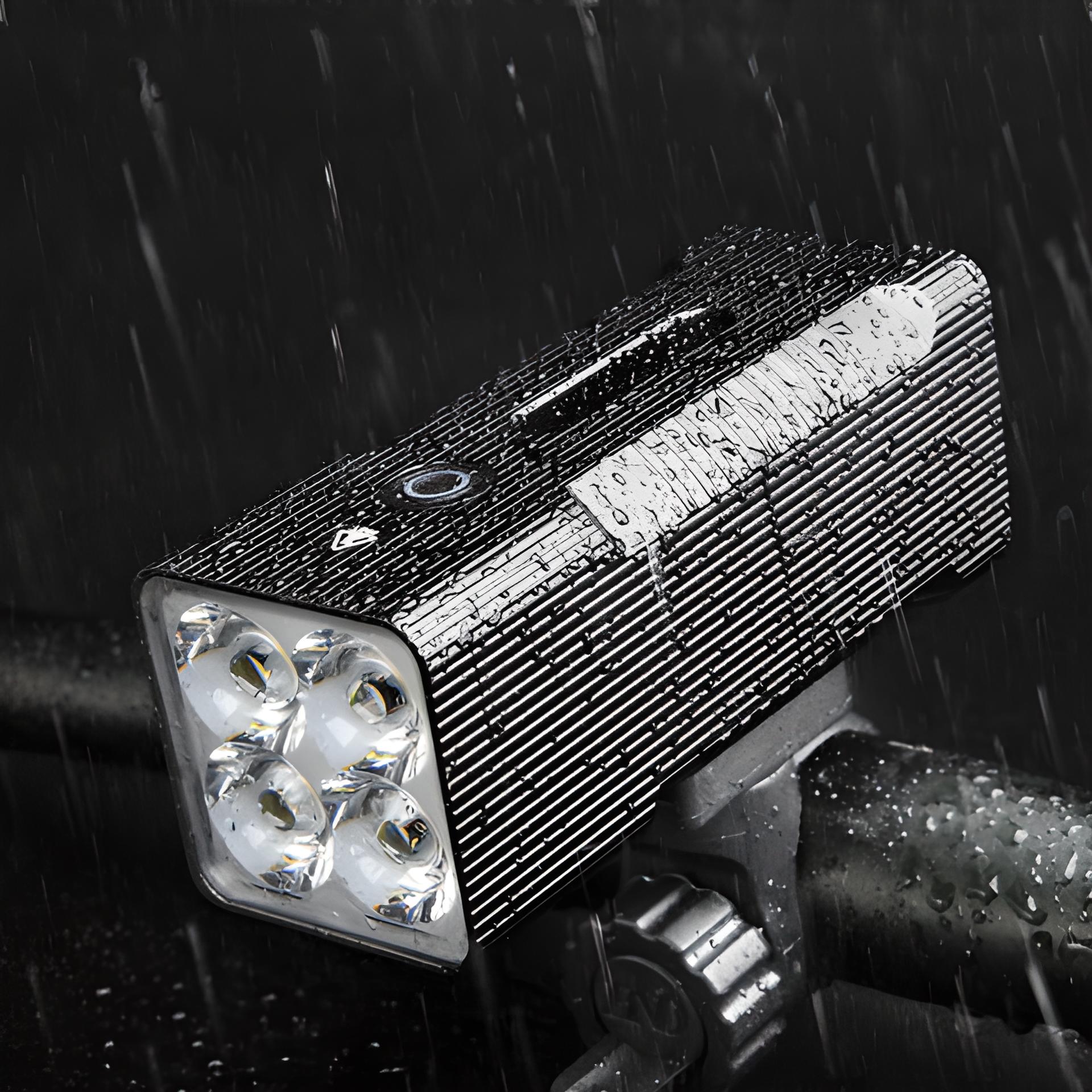 Bright LED Bike Front Light - LumiBlaze - Pexav