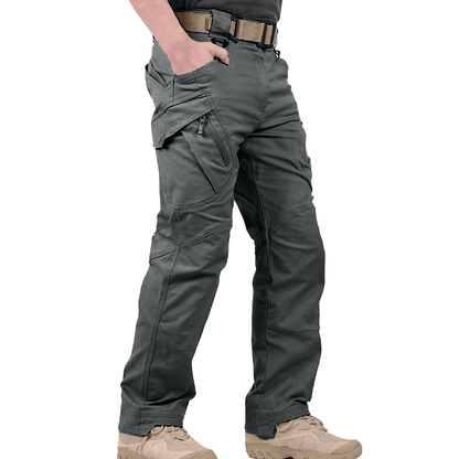 Tactical Outdoor Cargo Trousers | Nova Stretch Cargo Trousers for Men-Green-S-Nora Luxe