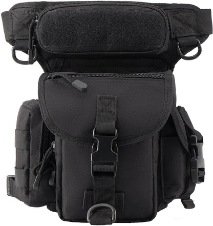 Rugged Military Style Leg Pouch for Men - Waterproof Combat Bag